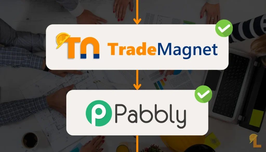 Trade Magnet and Pabbly Connect logos